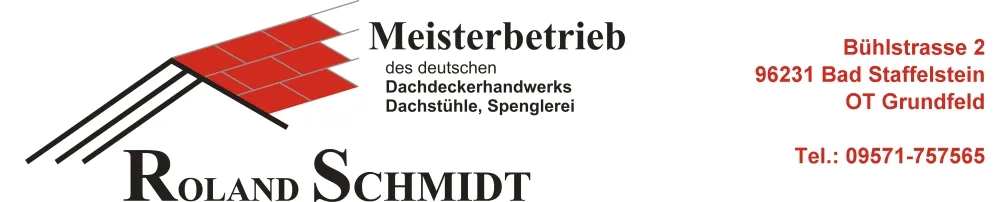 Dachdecker Roland Schmidt